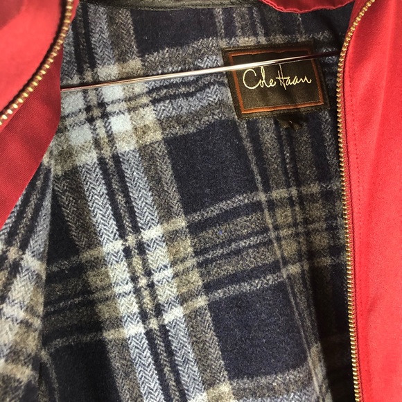 Cole Haan Women's Red Rain Jacket with Removable Lining - Picture 4 of 8